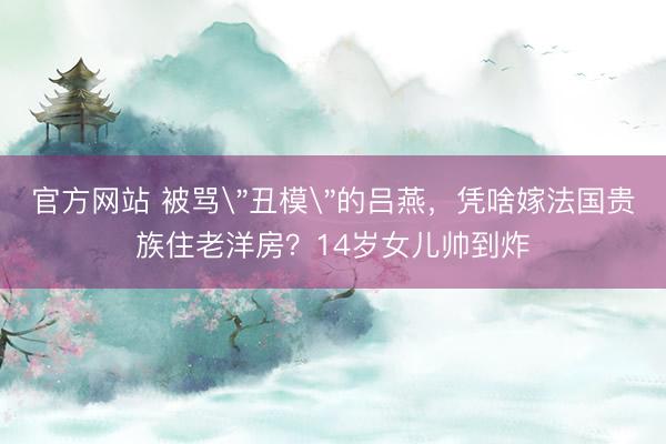 官方网站 被骂