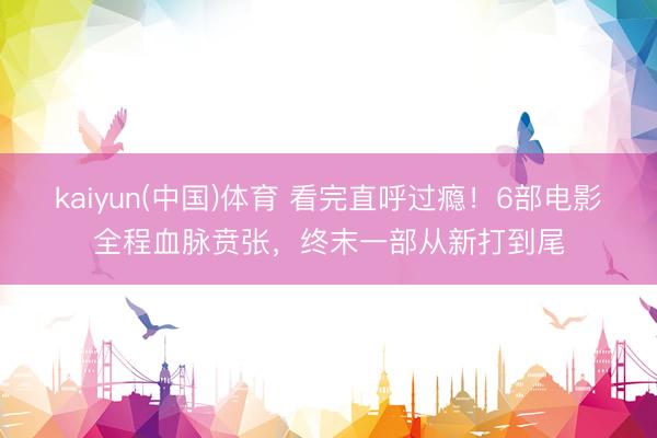 kaiyun(中国)体育 看完直呼过瘾！6部电影全程血脉贲张，终末一部从新打到尾